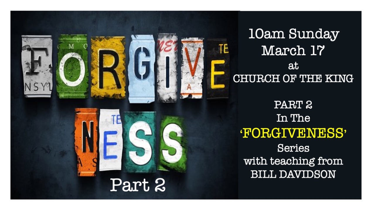 Forgiveness - Part 2